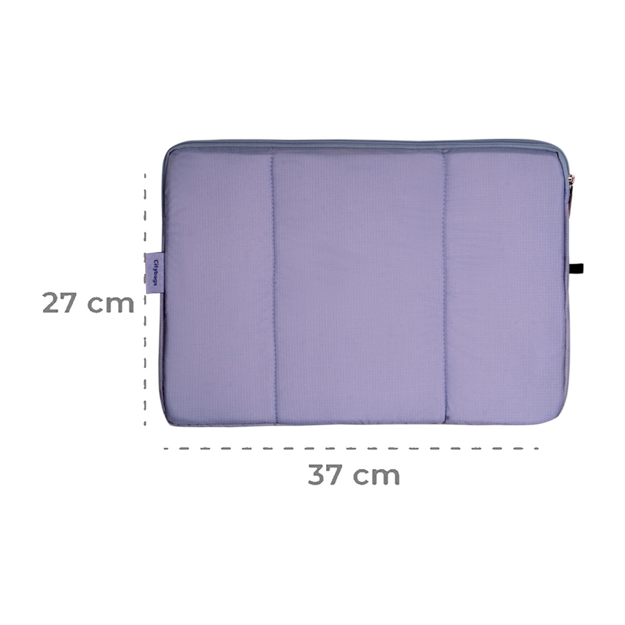 Estuche Laptop Grande Citybags Morado Lila 37x27x2cm