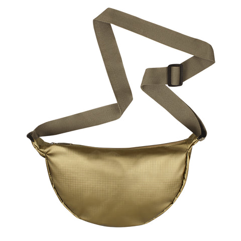 Bolso City Pequeño Manos Libres Plegable Ultra Brillante Gold