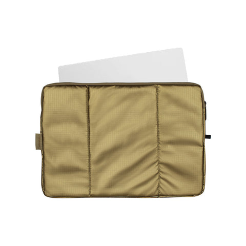 Estuche Laptop Grande ULTRA Brillante Gold 37x27x2cm