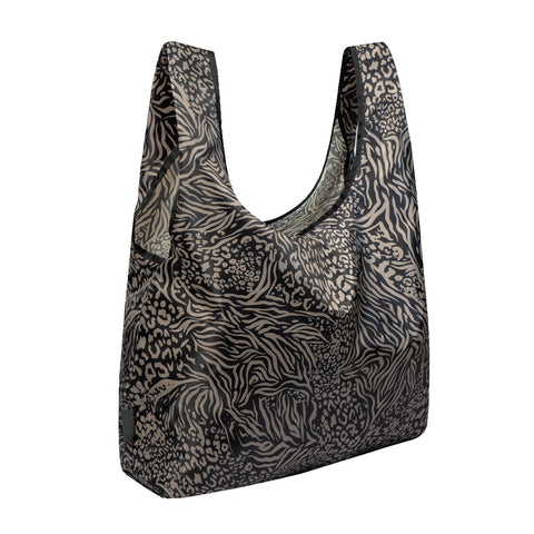 Bolsa Compras Tafeta Estampado Salvaje Citybags