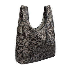 Bolsa Compras Tafeta Estampado Salvaje Citybags