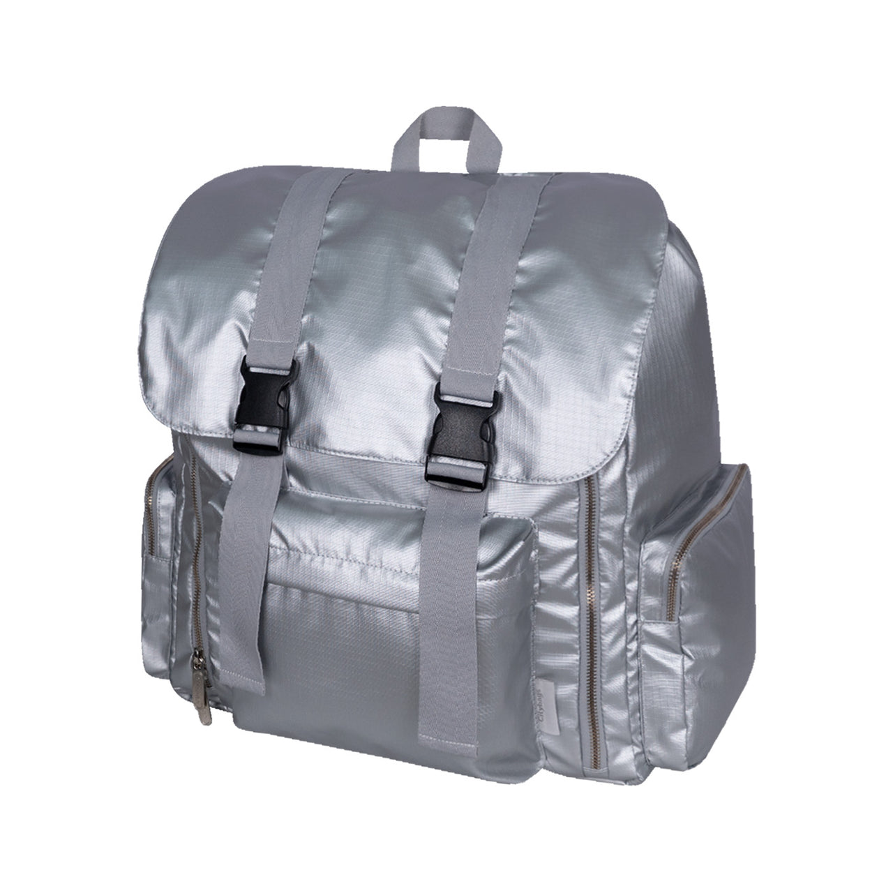 Morral Mochilero Pequeno  ULTRA Estampado Silver Citybags Multicolor