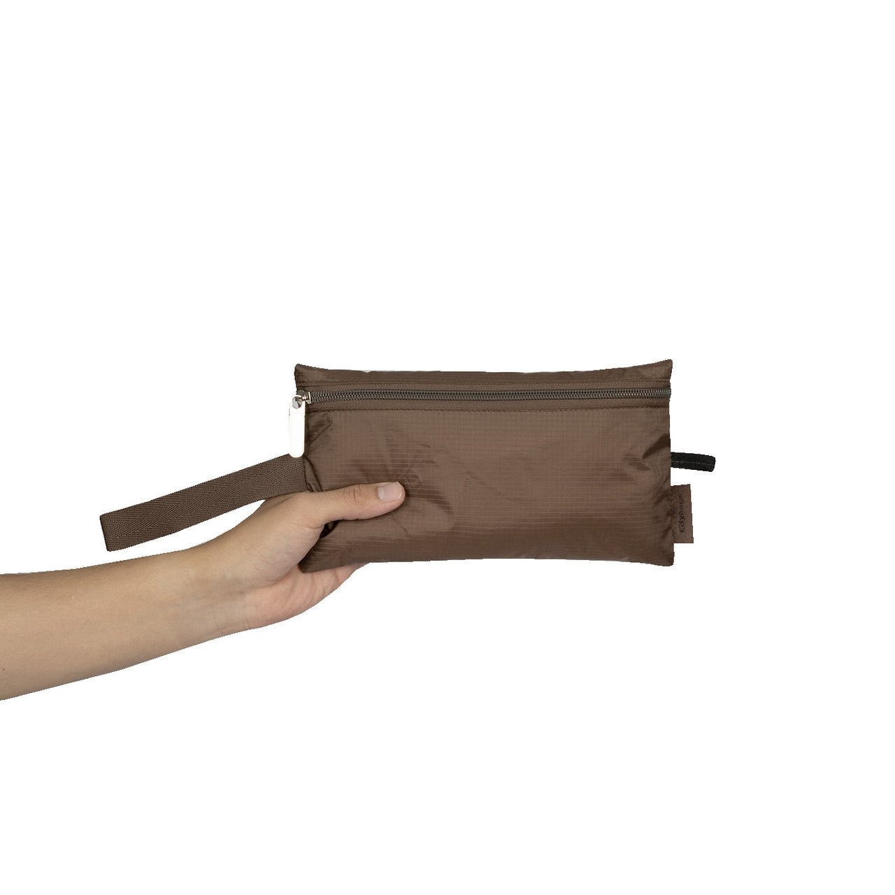 Bolso City Pequeño Manos Libres Plegable Light Café