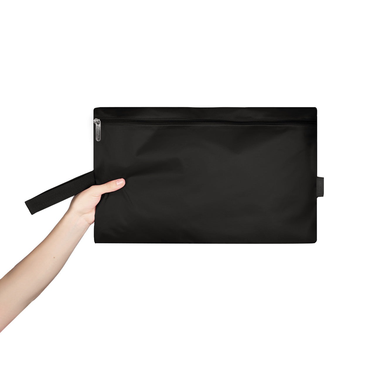 Morral Mochilero Pequeno Puffer Negro