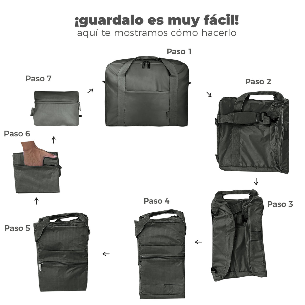 Maleta Articulo Personal Plegable ULTRA Estampado Bosque Citybags