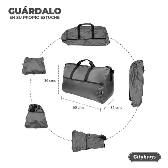 Maleta XL ULTRA Plegable Estampado Salento Citybags