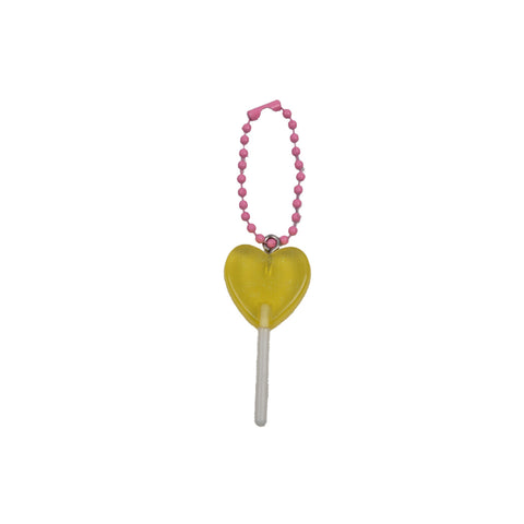 Charm Mini paleta corazon Amarillo