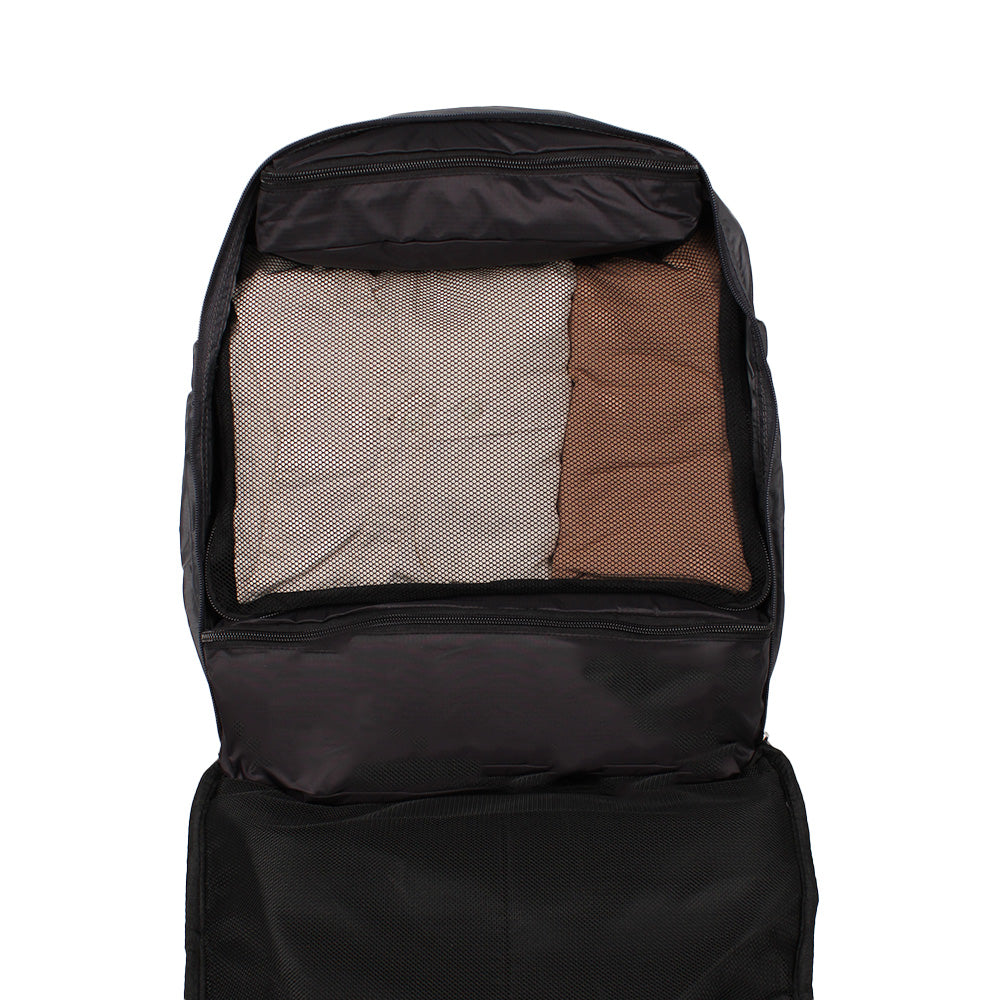 Cubos Organizadores Setx4 Para Morral Cabina Light Negro -NG