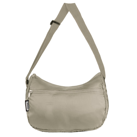 Bolso City Manos libres Plegable Beige