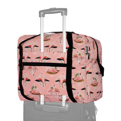 Maleta Articulo Personal Plegable ULTRA Estampado Flamencos Citybags Multicolor