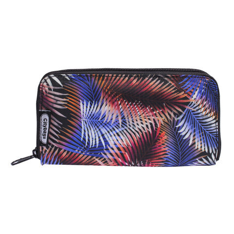 Billetera Dama ULTRA Estampado Palmas