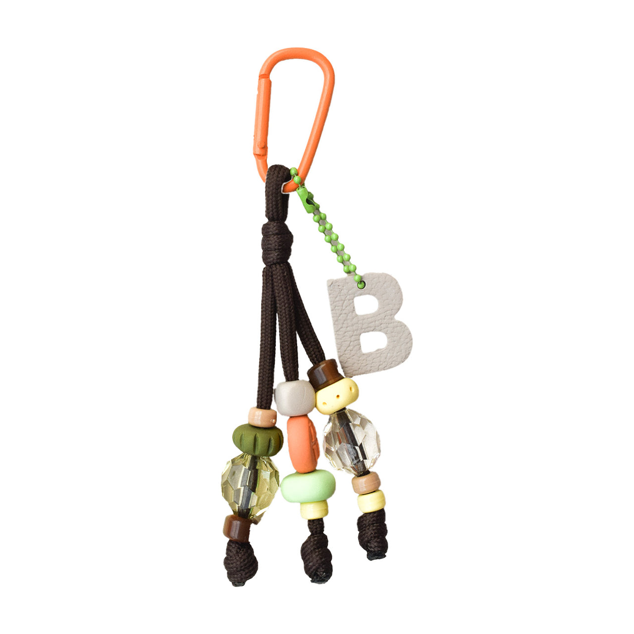 Charm Letra redonda B Latte