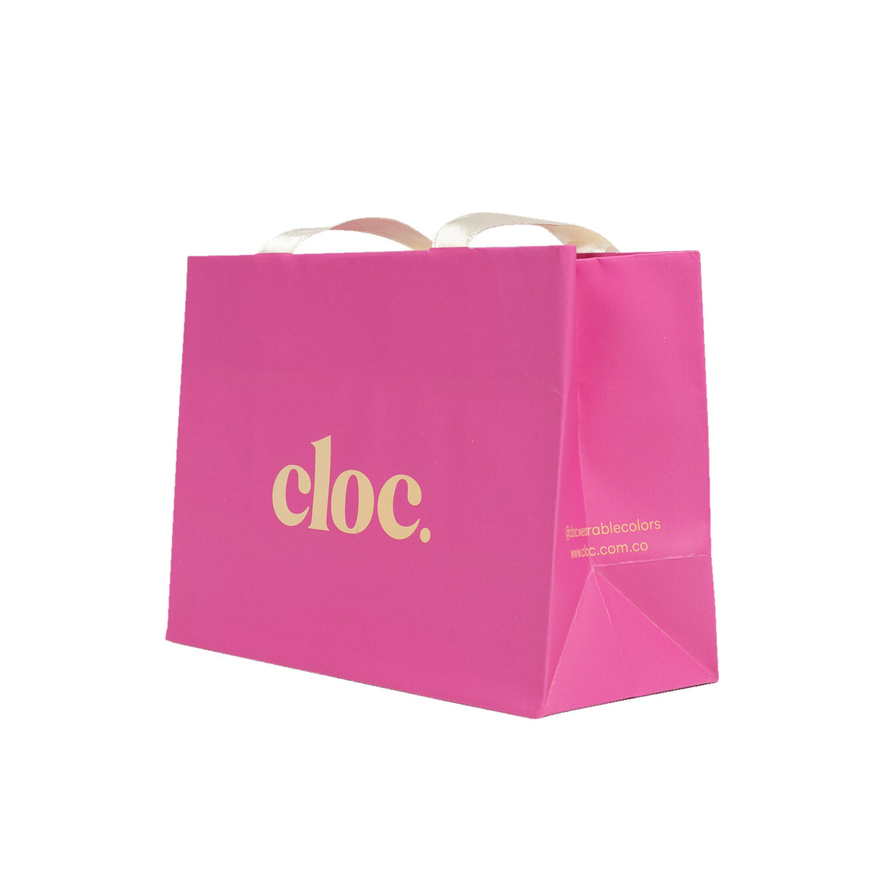 Bolsa Papel Fucsia Cloc