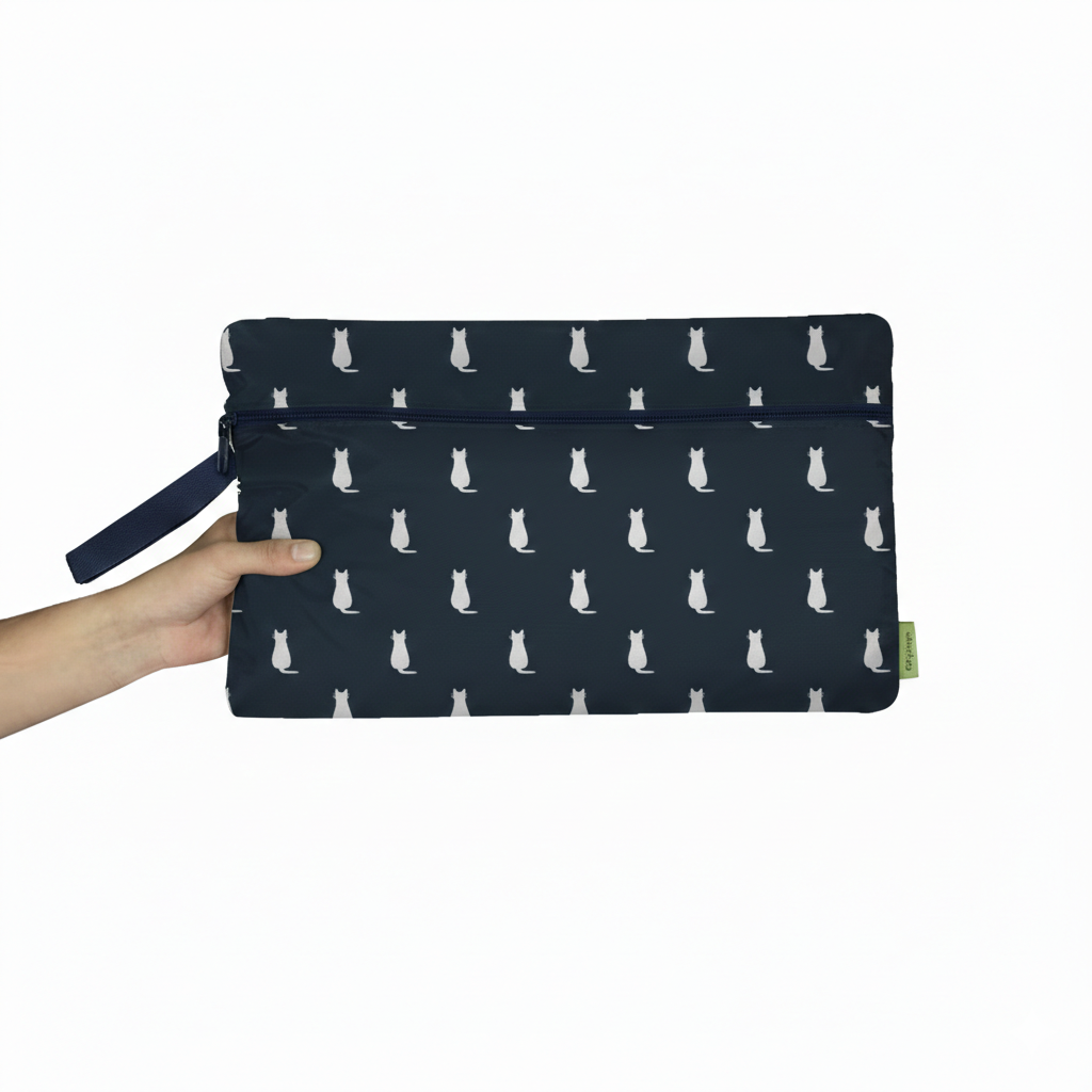 Morral Cabina Tapa Ultra Citybags Estampado Gatos