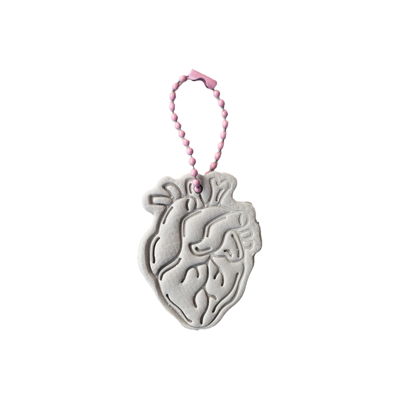 Charm Corazón anatómico Latte
