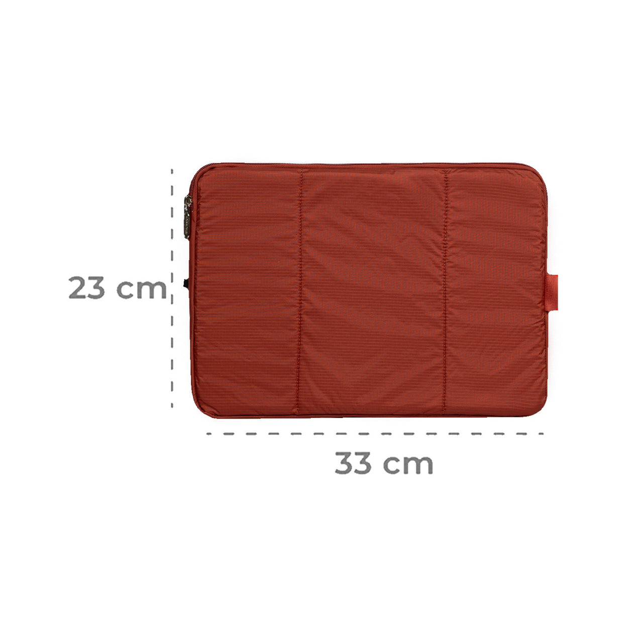 Estuche Laptop Pequeño  Light Rojo Carmin 33x23x2