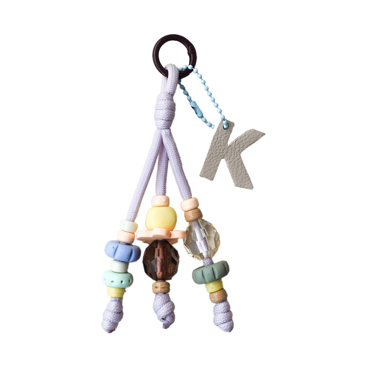 Charm Letra redonda K Latte