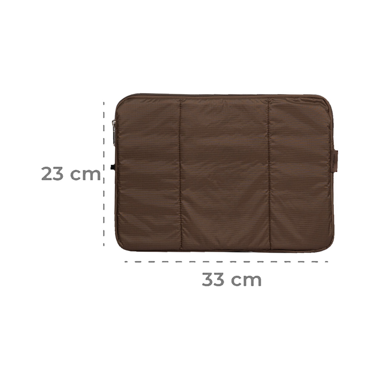 Estuche Laptop Pequeño  Light Café 33x23x2