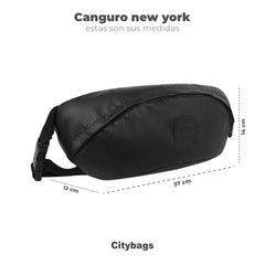 Canguro New York Light Citybags Verde Militar