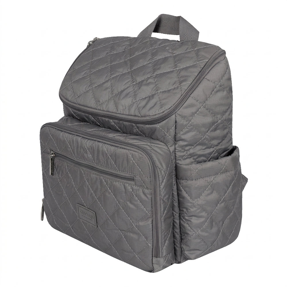 Morral Vitta Puffer Gris -GR