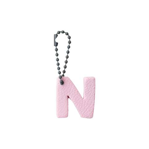 Charm Letra redonda N Rose