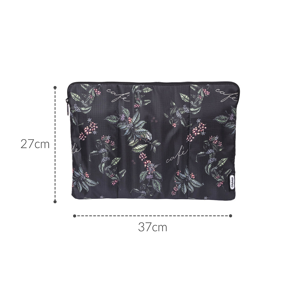 Estuche Laptop Pequeño Estampado Cafe Citybags Multicolor 33x23x2