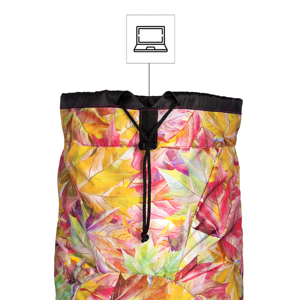 Morral Viajero ULTRA Plegable Estampado Acid Citybags Multicolor