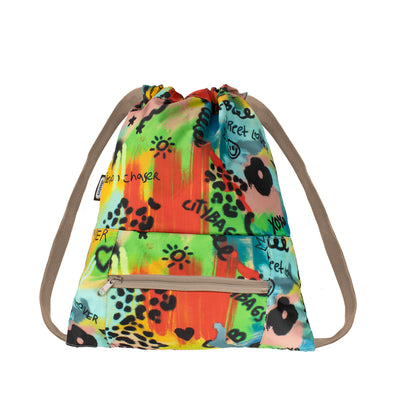 Tula Plegable ULTRA Estampado Graffiti Citybags Multicolor