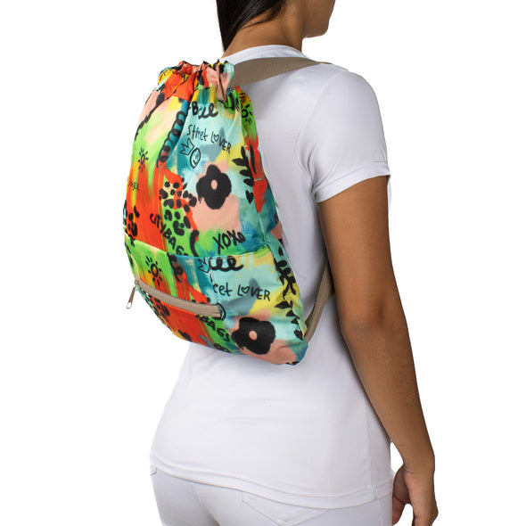 Tula Plegable ULTRA Estampado Graffiti Citybags Multicolor