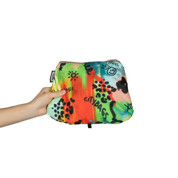 Maleta XL ULTRA Plegable Estampado Graffiti Citybags Multicolor