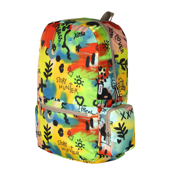 Morral Plegable ULTRA Estampado Graffiti Citybags Multicolor