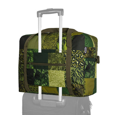 Maleta Equipaje de Mano Plegable ULTRA Estampado Green Citybags Multicolor
