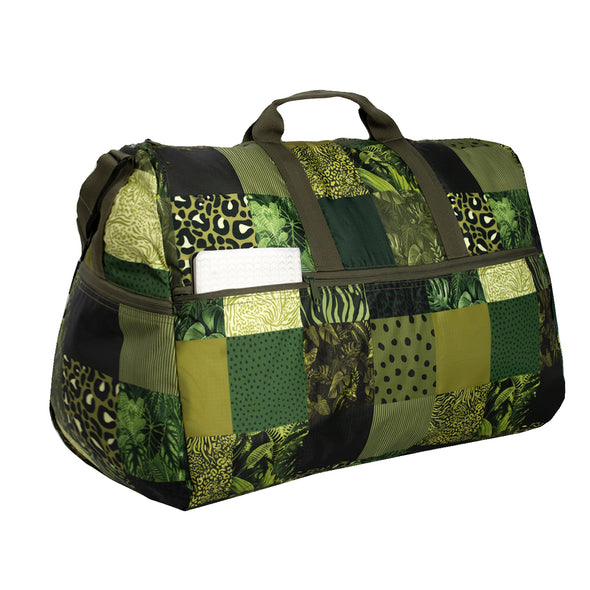 Maleta XL ULTRA Plegable Estampado Green Citybags Multicolor