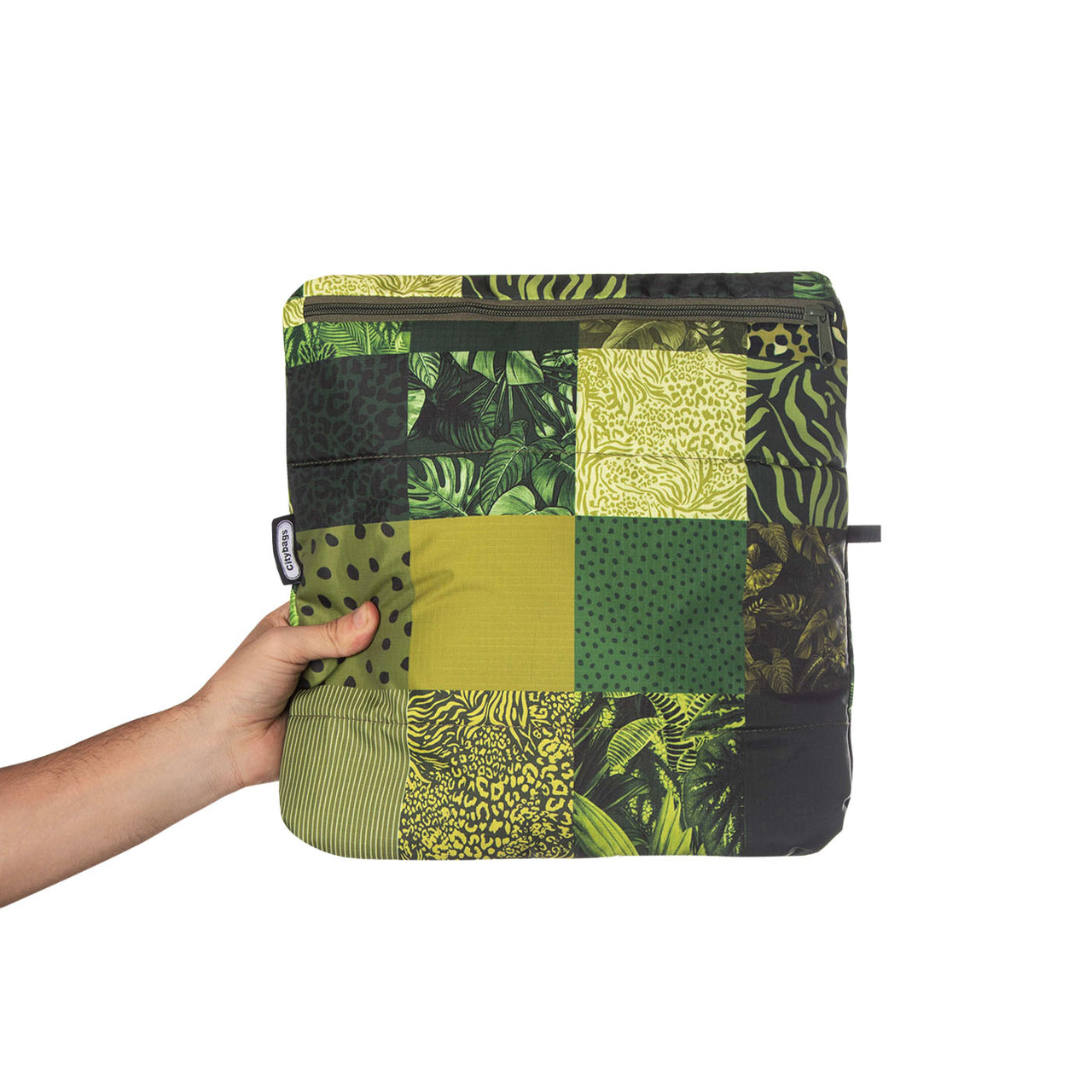 Morral Mochilero Pequeno ULTRA Estampado Green Citybags Multicolor