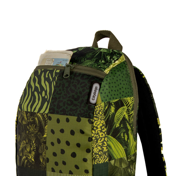 Morral Trekking ULTRA Estampado Green Citybags Multicolor