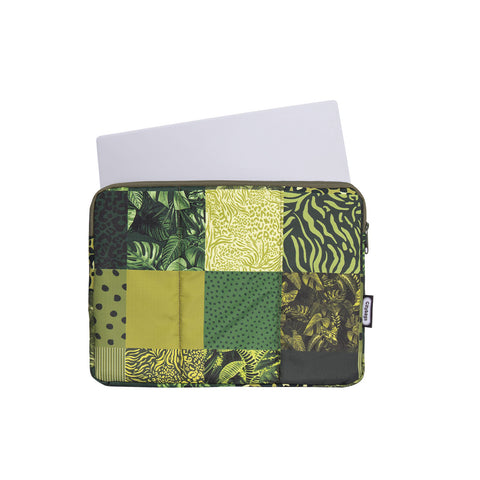 Estuche Laptop Pequeño ULTRA Estampado Green Citybags Multicolor 33x23x2