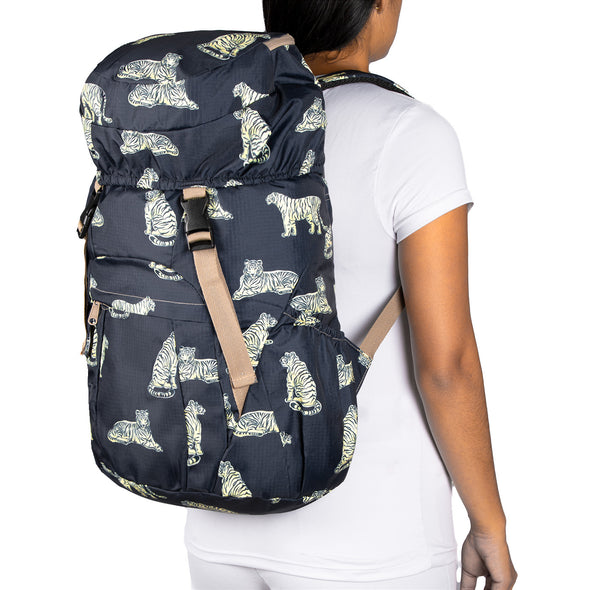 Morral Viajero ULTRA Plegable Estampado Tigres Citybags Multicolor