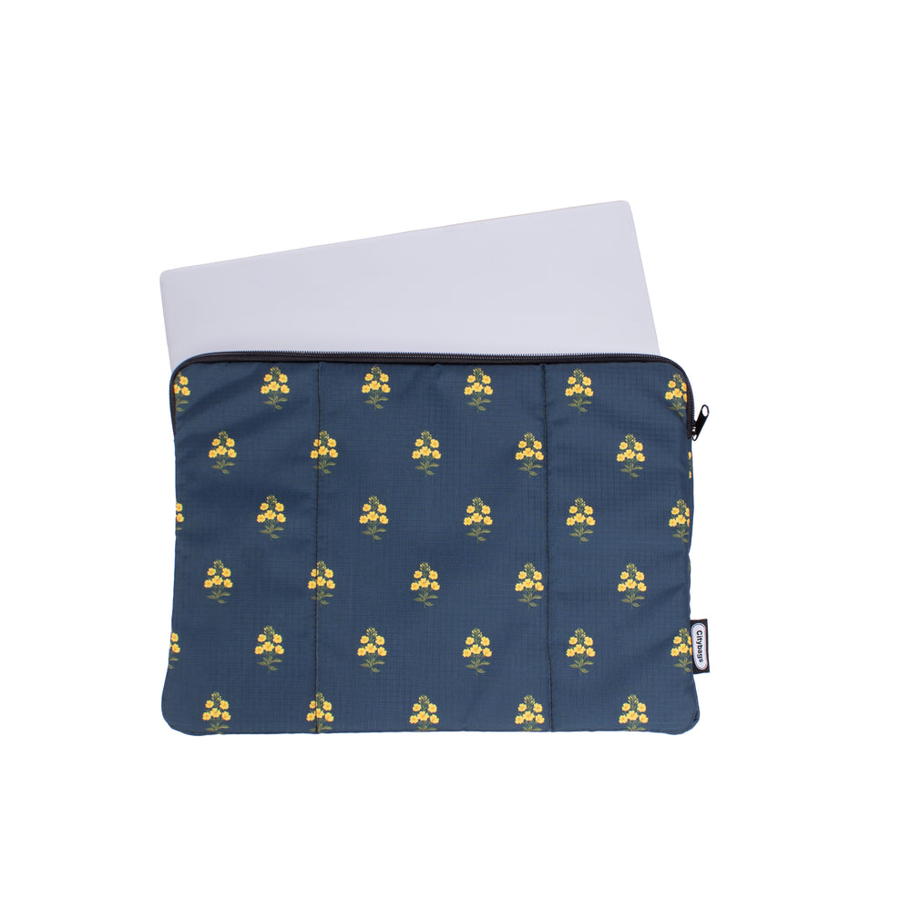 Estuche Laptop Grande ULTRA Estampado Lirios Citybags Multicolor 37x27x2cm