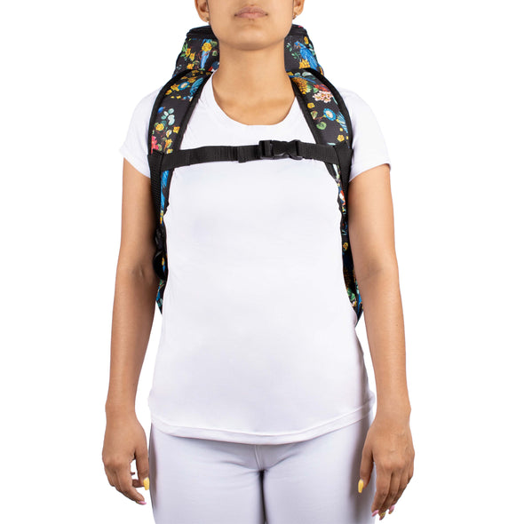 Morral Viajero ULTRA Plegable Estampado Azulejos Citybags Multicolor