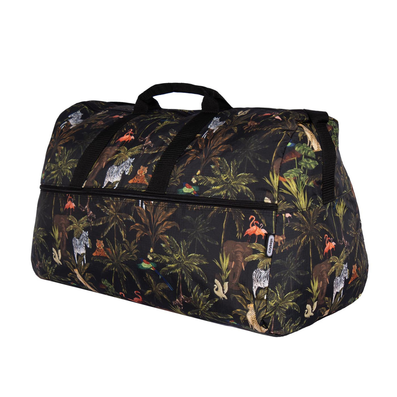 Maleta XL ULTRA Plegable Estampado Safari Citybags Multicolor