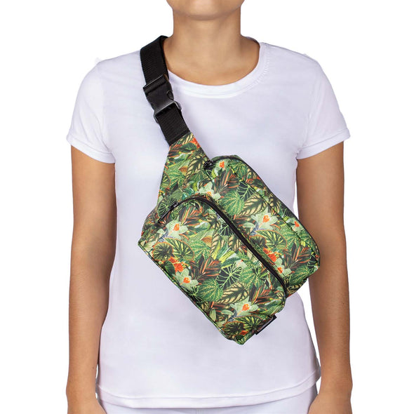 Canguro XL ULTRA Plegable Citybags Estampado Botanica Multicolor
