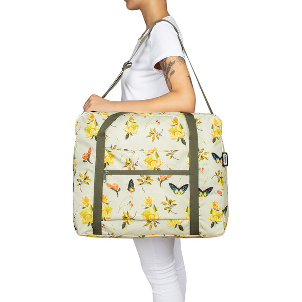 Maleta Equipaje de Mano Plegable ULTRA Estampado Natural Citybags Multicolor