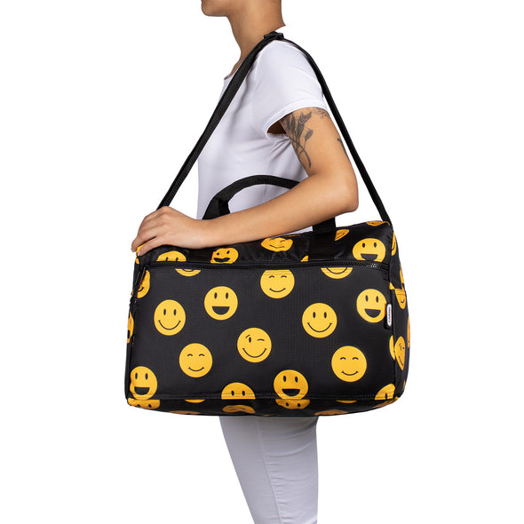 Maleta M ULTRA Plegable Estampado Happy Citybags Multicolor