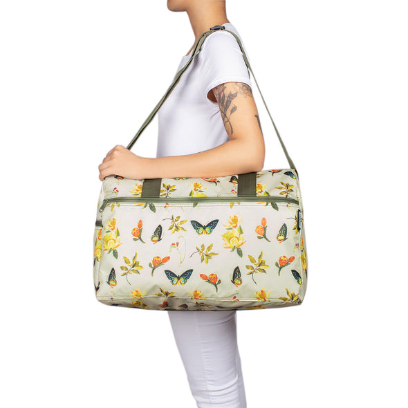 Maleta M ULTRA Plegable Estampado Natural Citybags Multicolor
