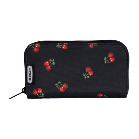 Billetera Dama ULTRA Estampado Cerezas