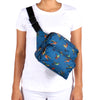 Canguro XL ULTRA Plegable Citybags Estampado Colibries Multicolor