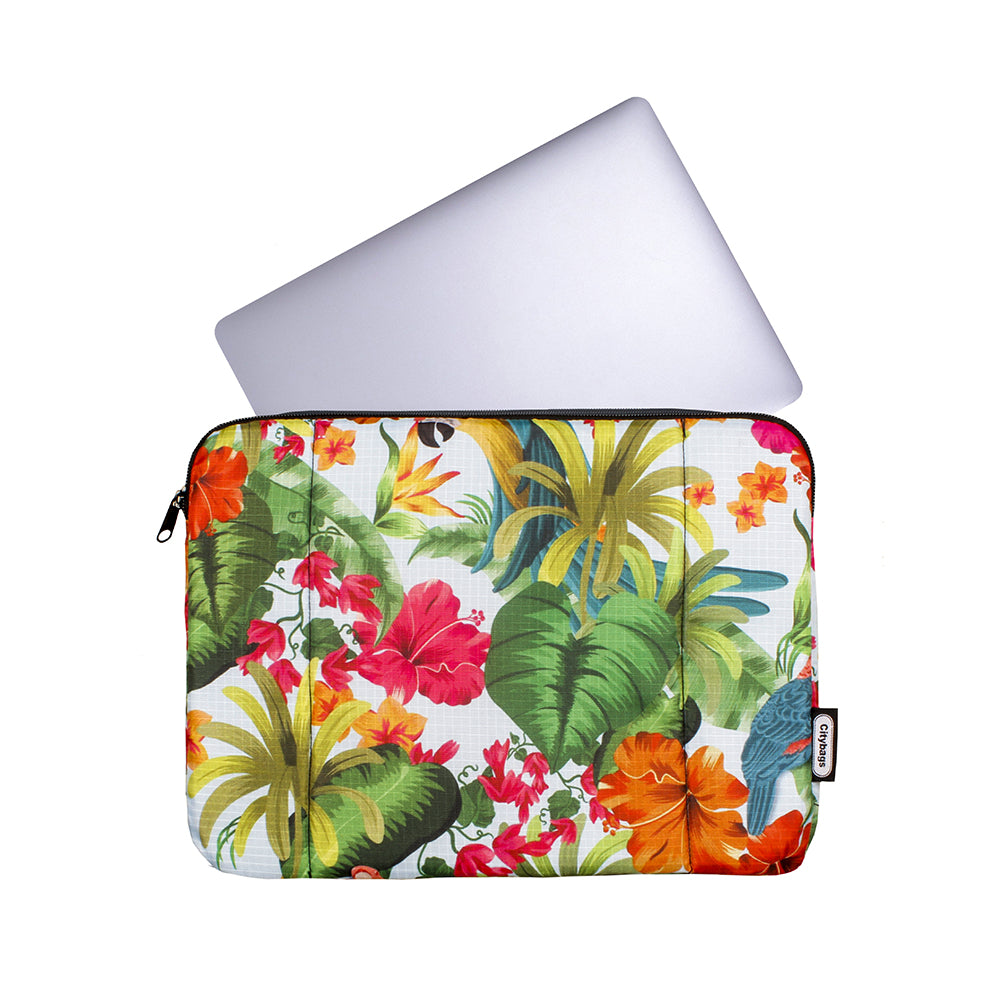 Estuche Laptop Pequeño Estampado Verano 33x23x2