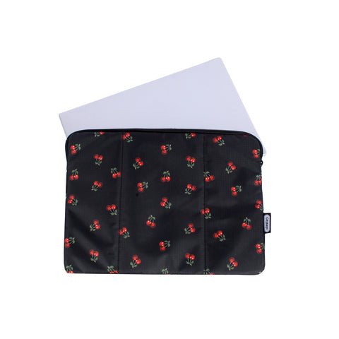 Estuche Laptop Grande  ULTRA Estampado Cerezas Citybags Multicolor 37x27x2cm