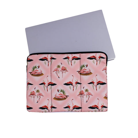 Estuche Laptop Grande ULTRA Estampado Flamencos Citybags Multicolor 37x27x2cm
