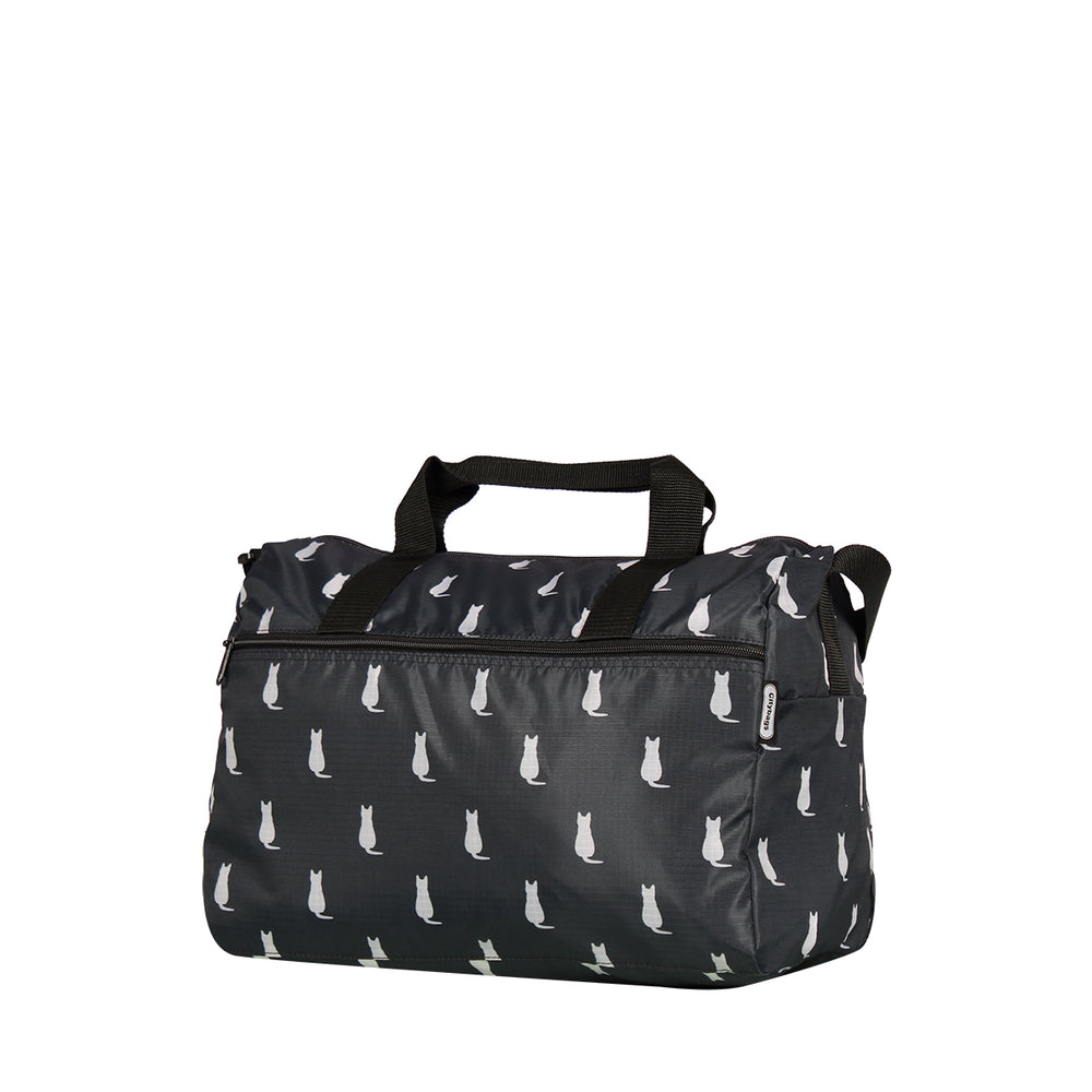 Maleta M Plegable Estampado Gatos Citybags Multicolor